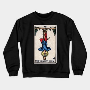 XII. The Hanged Man Tarot Card Crewneck Sweatshirt